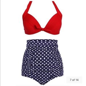 Retro bathing suit